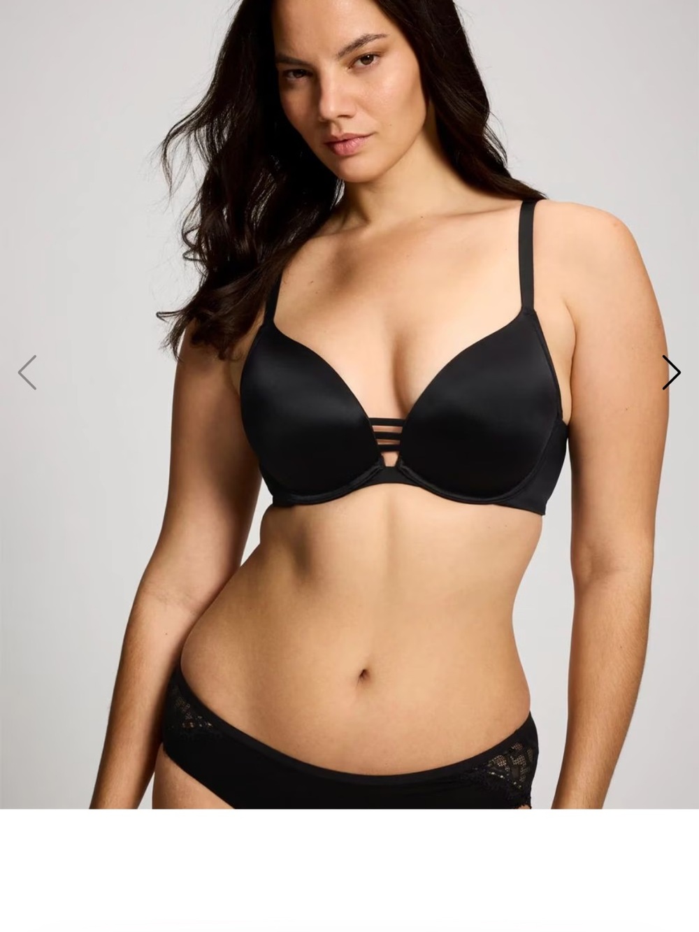 Soma Stunning Push up Bra with Strappy Center
